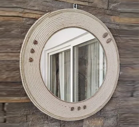 Macrame Wall Hanging Mirror - Craft Closet